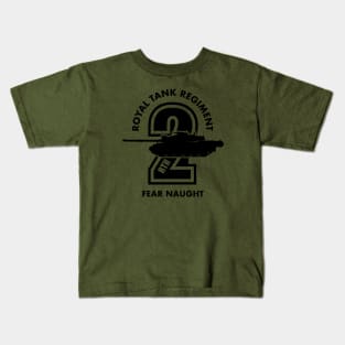 2nd Royal Tank Regiment Kids T-Shirt